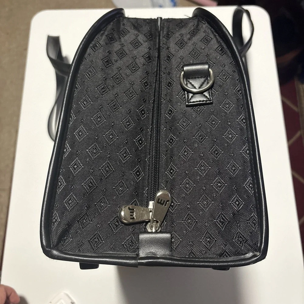 Joy Mangano Black Diamond Weekender Carry On Duffle Tote Luggage